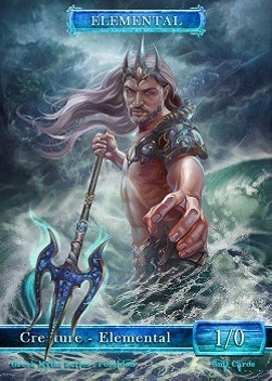 Blue Elemental #5 - Poseidon